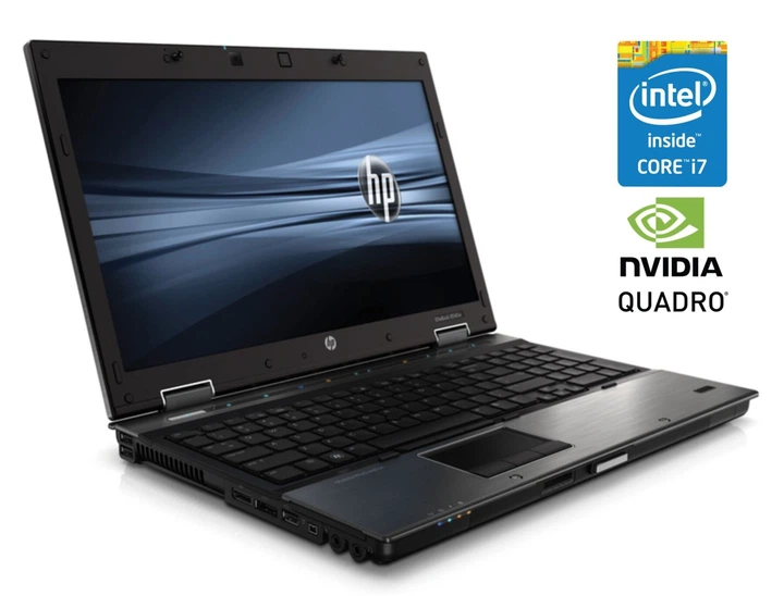 Мобильная рабочая станция HP EliteBook 8540w / 15.6" (1920x1080) TN / Intel Core i7-620M (2 (4) ядра по 2.66 - 3.33 GHz) / 8 GB DDR3 / 240 GB SSD / nVidia Quadro FX 880M, 1 GB DDR3, 128-bit / WebCam б/у - Фото 1 Мобильная рабочая станция HP EliteBook 8540w / 15.6" (1920x1080) TN / Intel Core i7-620M (2 (4) ядра по 2.66 - 3.33 GHz) / 8 GB DDR3 / 240 GB SSD / nVidia Quadro FX 880M, 1 GB DDR3, 128-bit / WebCam б/у - изображение 1