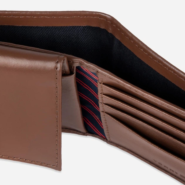 Портмоне мужское кожаное для карточек Tommy Hilfiger 296197114 Коричневое (1161520561) - Фото 5 Портмоне мужское кожаное для карточек Tommy Hilfiger 296197114 Коричневое (1161520561) - изображение 5
