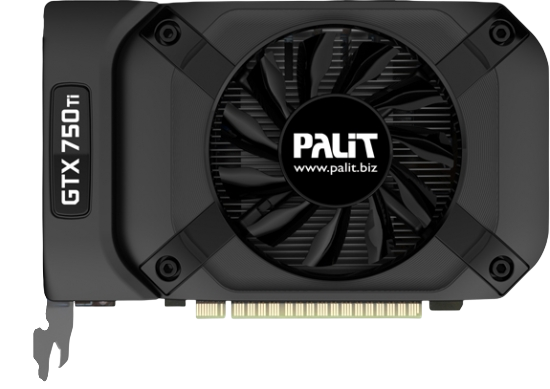 Відеокарта GeForce GTX 750 Ti 2GB Palit (NE5X75TS1341-1073F) Б/В - зображення 2