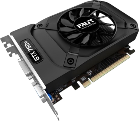 Відеокарта GeForce GTX 750 Ti 2GB Palit (NE5X75TS1341-1073F) Б/В - зображення 3