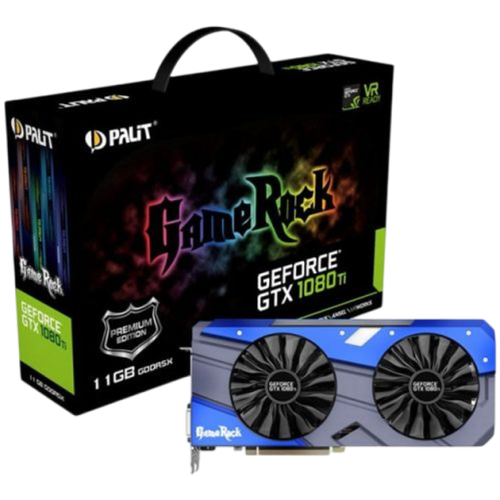 Відеокарта GeForce GTX 1080 8GB Palit GameRock (NEB1080T15P2-1040G) Б/В - изображение 2