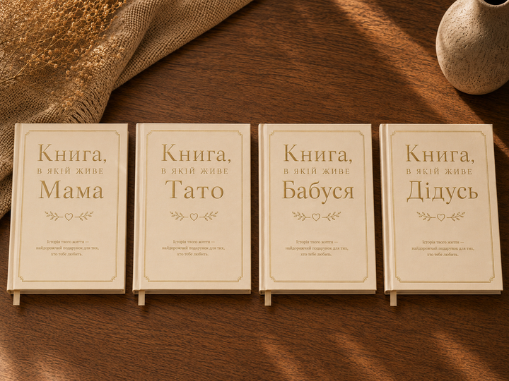 Комплект «Книга, в которой живёт Мама, Папа, Бабушка, Дедушка» (4 книги) - Фото 1 Комплект «Книга, в которой живёт Мама, Папа, Бабушка, Дедушка» (4 книги) - изображение 1