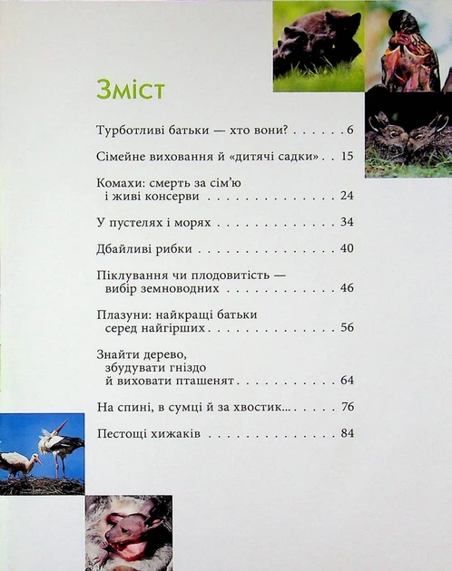 Батьки і діти у тваринному світі. Гапченко Андрій - Фото 3 Батьки і діти у тваринному світі. Гапченко Андрій - изображение 3