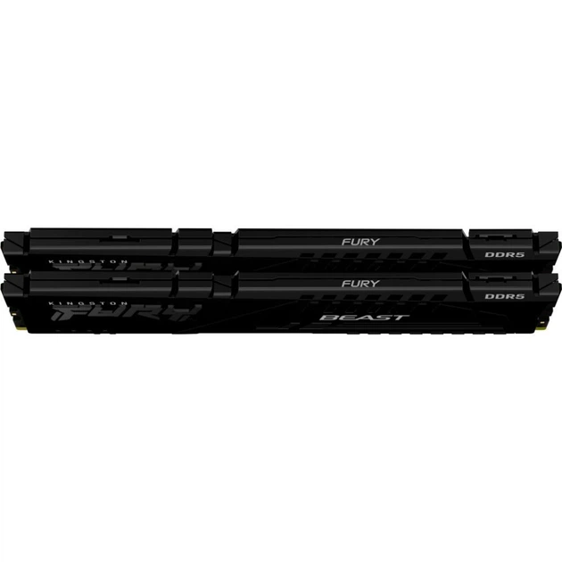 Модуль пам'яті для комп'ютера DDR5 64GB (2x32GB) 6000 MHz Beast Black EXPO Kingston Fury (ex.HyperX) (KF560C36BBEK2-64) - Фото 5 Модуль пам'яті для комп'ютера DDR5 64GB (2x32GB) 6000 MHz Beast Black EXPO Kingston Fury (ex.HyperX) (KF560C36BBEK2-64) - зображення 5