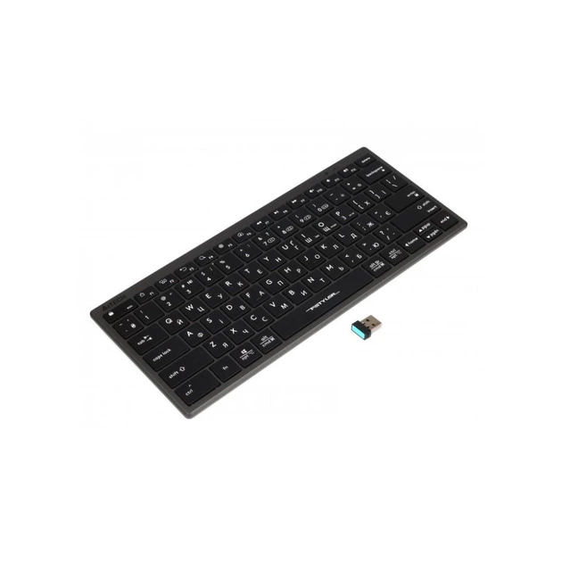 Клавіатура A4Tech FBX51C Wireless/Bluetooth Grey (4711421969765) - зображення 5