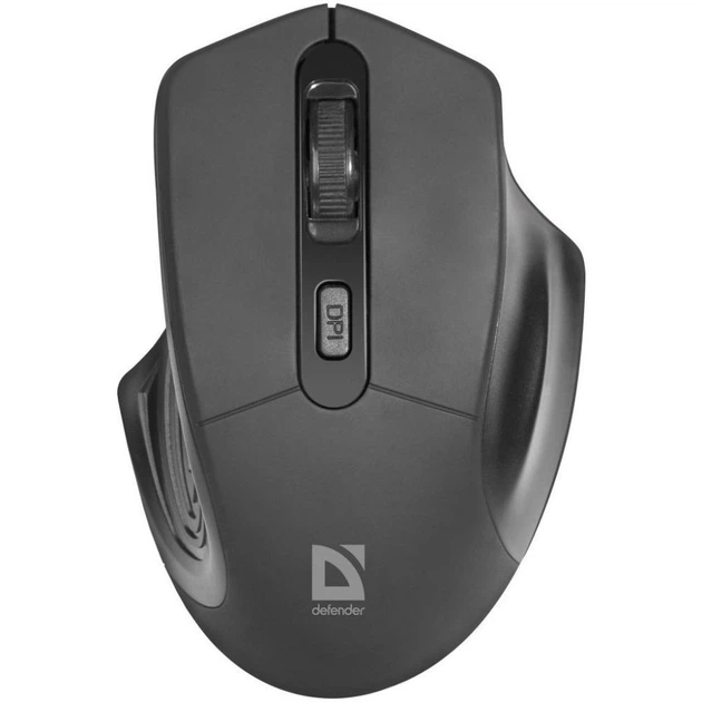 Мишка Defender Datum MB-345 Black (52345) - зображення 3