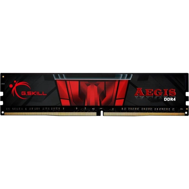 Модуль пам'яті для комп'ютера DDR4 8GB 2666 MHz Aegis G.Skill (F4-2666C19S-8GIS) - Фото 2 Модуль пам'яті для комп'ютера DDR4 8GB 2666 MHz Aegis G.Skill (F4-2666C19S-8GIS) - зображення 2