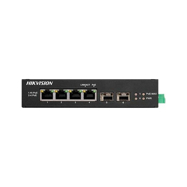 Коммутатор сетевой Hikvision (DS-3T0506HP-E/HS) - изображение 2