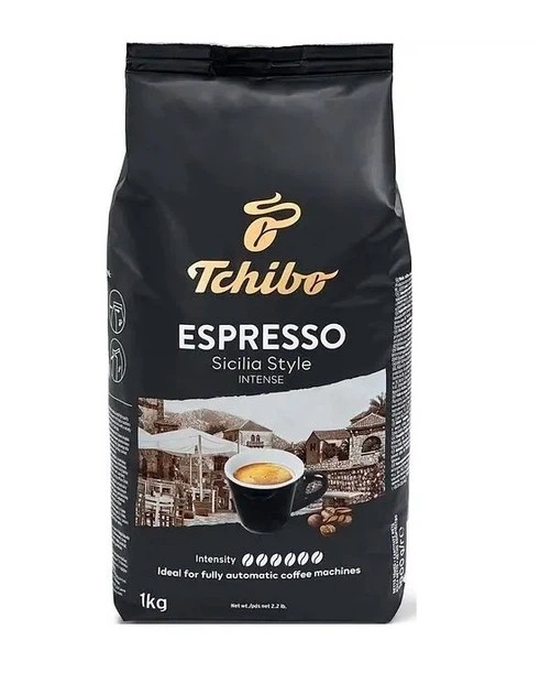 Кава в зернах Tchibo Espresso Sicilia Style 1000 г 1 кг Чібо Сіцилія Еспресо зернова арабіка натуральна темного обсмажування міцна для кавомашини автоматичної кавоварки еспресо вакуумна упаковка - Фото 9 Кава в зернах Tchibo Espresso Sicilia Style 1000 г 1 кг Чібо Сіцилія Еспресо зернова арабіка натуральна темного обсмажування міцна для кавомашини автоматичної кавоварки еспресо вакуумна упаковка - зображення 9