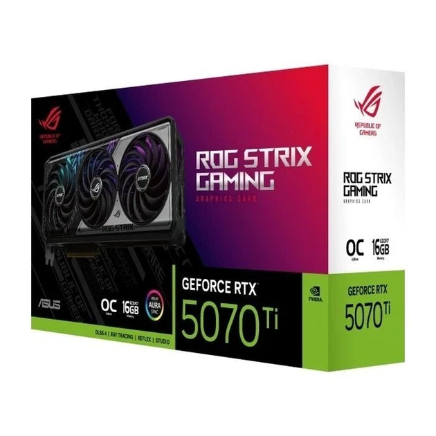 Відеокарта ASUS GeForce RTX5070 Ti 16GB ROG STRIX OC GAMING (ROG-STRIX-RTX5070TI-O16G-GAMING) (EU) - зображення 12