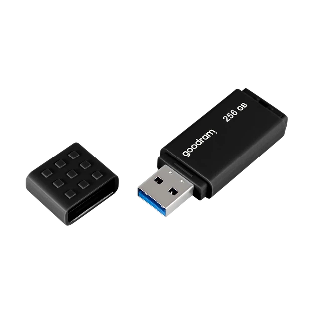 Флеш-накопичувач Goodram USB 3.2 256GB Black (TGD-UME32560KOR11) - Фото 2 Флеш-накопичувач Goodram USB 3.2 256GB Black (TGD-UME32560KOR11) - зображення 2