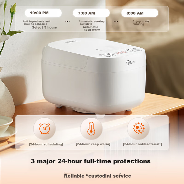 Рисоварка Midea MB-RE319 3л багатофункціональна скороварка - зображення 3
