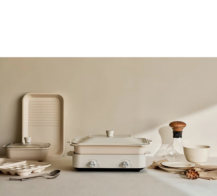 Мультиварка Olayks Instant Cooking Pot электрическая 3.5л со съемной пластиной для гриля - изображение 2