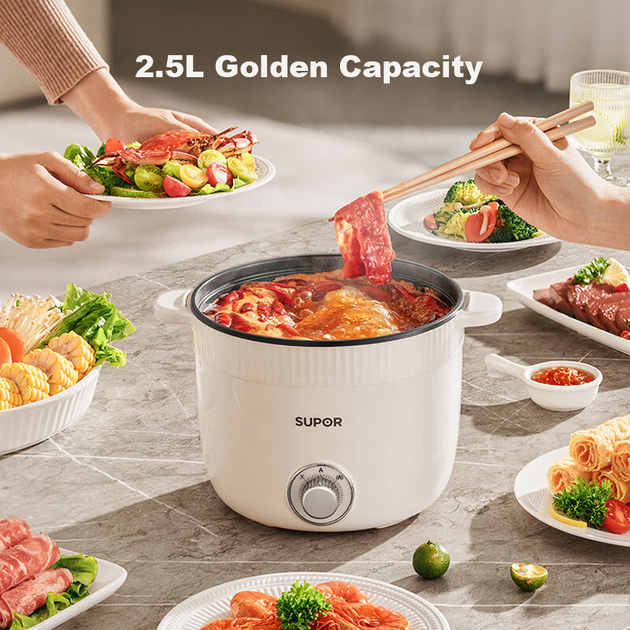 Пароварка электрическая SUPOR 2.5л H25YK680A - изображение 5