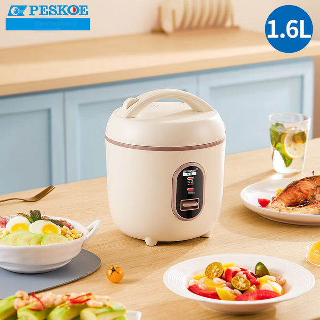 Рисоварка PESKOE MW-Y316A1 електрична малопотужна, 1.6 л - зображення 2
