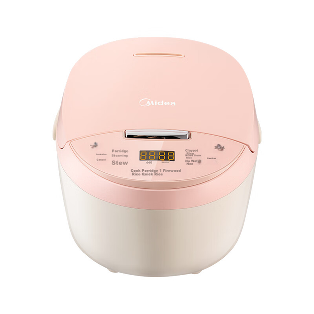 Рисоварка Midea MB-AFB3055R 3 л с керамической чашей, десятью программами и отложенным стартом на 24 часа - Фото 1 Рисоварка Midea MB-AFB3055R 3 л с керамической чашей, десятью программами и отложенным стартом на 24 часа - изображение 1