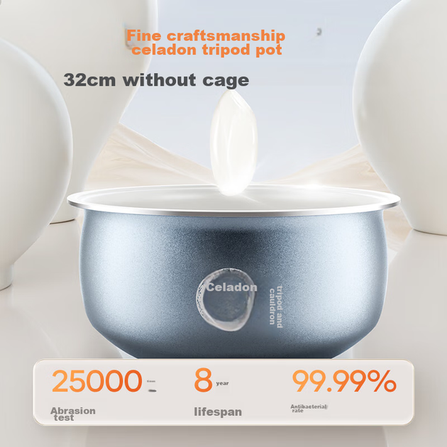 Мультиварка Midea MB-4E02R с керамической чашей и двойным нагревом, 4 л - изображение 3