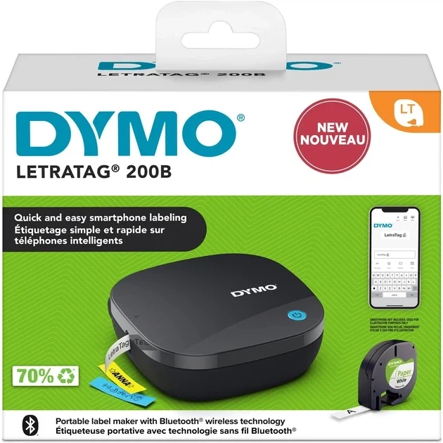 Принтер етикеток Dymo LetraTag - Фото 6 Принтер етикеток Dymo LetraTag - зображення 6