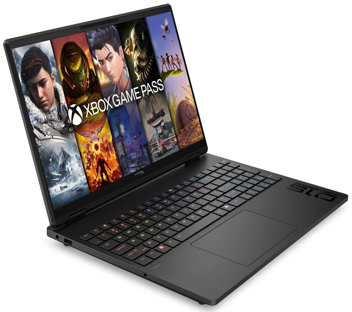 Ноутбук HP HyperX Omen 15 (D9DY9EA), Intel Core i7-14650HX / 15.3″ / UWVA / 120 Гц / RAM 16 ГБ DDR5 / SSD 512 ГБ / Intel UHD Graphics + RTX 5060 / Windows 11 Home / Чорний - Фото 4 Ноутбук HP HyperX Omen 15 (D9DY9EA), Intel Core i7-14650HX / 15.3″ / UWVA / 120 Гц / RAM 16 ГБ DDR5 / SSD 512 ГБ / Intel UHD Graphics + RTX 5060 / Windows 11 Home / Чорний - зображення 4