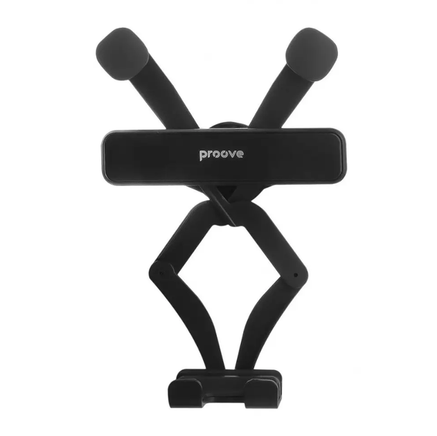 Автодержатель для телефона Proove Gravity Lite Air Outlet Car Mount 360° с гравитационным зажимом, на дефлектор, черный - Фото 6 Автодержатель для телефона Proove Gravity Lite Air Outlet Car Mount 360° с гравитационным зажимом, на дефлектор, черный - изображение 6