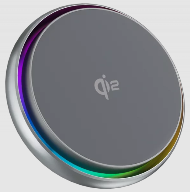 Автодержатель Proove IceCore Qi2 с MagSafe и беспроводной зарядкой 15W, активным охлаждением и RGB-подсветкой, на дефлектор, графитовый - изображение 7