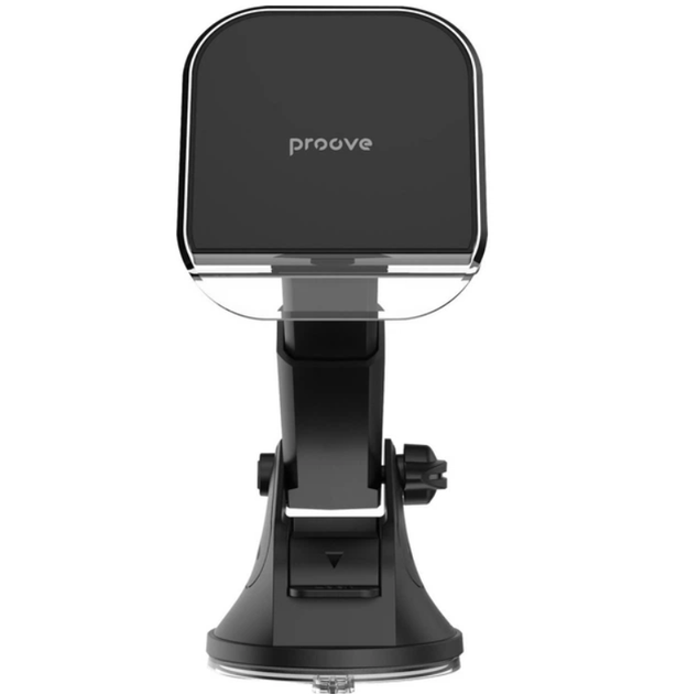 Автодержатель Proove Host Rider Suction Type Car Mount магнитный на панель и стекло для телефона, вакуумный, черный - Фото 5 Автодержатель Proove Host Rider Suction Type Car Mount магнитный на панель и стекло для телефона, вакуумный, черный - изображение 5