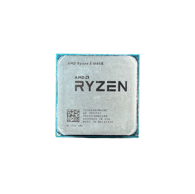 Процесор AMD Ryzen 5 1600X 6 ядер 12 потоків AM4 до 4.0 ГГц б/в - Фото 1 Процесор AMD Ryzen 5 1600X 6 ядер 12 потоків AM4 до 4.0 ГГц б/в - зображення 1