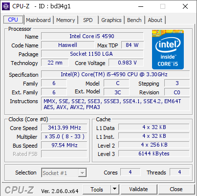Процессор Intel Core i5-4590 4 ядра 4 потока LGA1150 до 3.7 ГГц б/у - Фото 3 Процессор Intel Core i5-4590 4 ядра 4 потока LGA1150 до 3.7 ГГц б/у - изображение 3