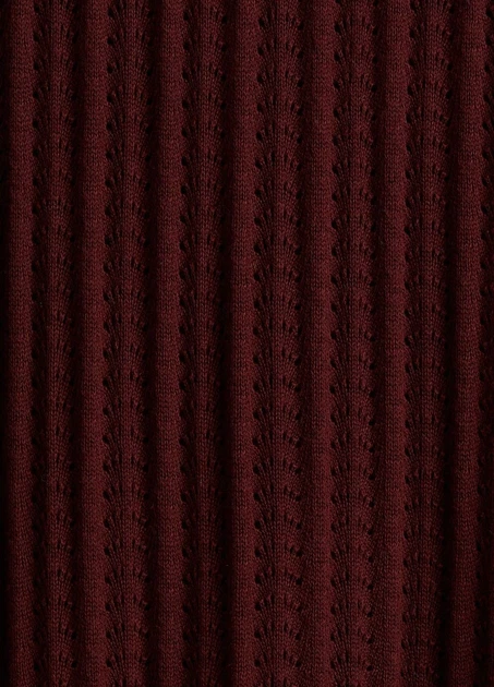 Плаття H&M 18155 Темний бордовий М (1276) - зображення 4