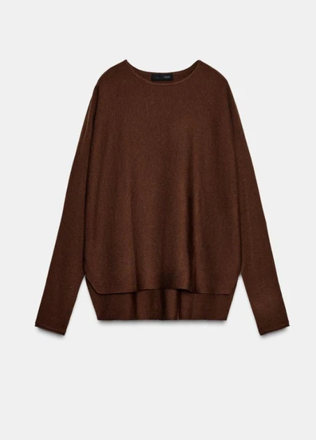 Светр Zara 18296 Коричневий S (3920) - Фото 2 Светр Zara 18296 Коричневий S (3920) - зображення 2