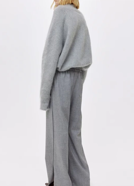 Светр H&M 18231 Світлий сірий XXL (1248) - Фото 2 Светр H&M 18231 Світлий сірий XXL (1248) - зображення 2