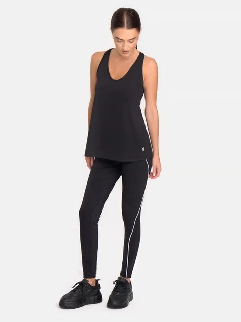 Женская спортивная майка Black Essential Soft Motion Tank Cardio Bunny М Черная - изображение 3