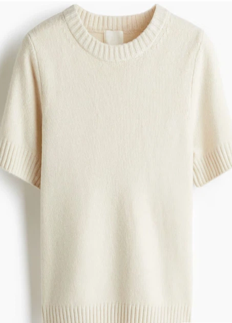 Светр H&M 18268 Світлий бежевий XL (1305) - Фото 3 Светр H&M 18268 Світлий бежевий XL (1305) - изображение 3