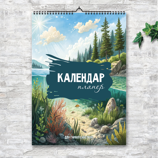 Планер-календарь | Для хорошего настроения | настенный А3 | вертикальный ENTERSTORE (art. 260216) - Фото 1 Планер-календарь | Для хорошего настроения | настенный А3 | вертикальный ENTERSTORE (art. 260216) - изображение 1