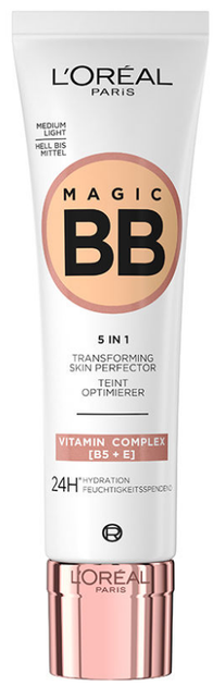 Krem BB L'Oreal Paris C'est Magic 5 w 1 3 Beżowy 30 ml (3600523723560) - Zdjęcie 1 Krem BB L'Oreal Paris C'est Magic 5 w 1 3 Beżowy 30 ml (3600523723560) - obraz 1