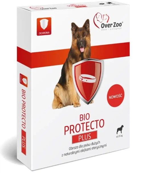 Репелентний нашийник Over Zoo Bio Protecto Collar For Large Dogs від бліх для собак великих порід, 75 см - Фото 1 Репелентний нашийник Over Zoo Bio Protecto Collar For Large Dogs від бліх для собак великих порід, 75 см - зображення 1