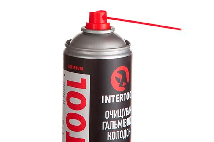 Очиститель тормозных колодок и дисков Intertool 500мл (FS-0096) - изображение 2