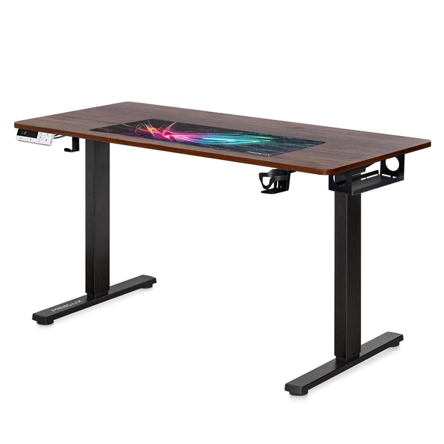 Стіл Mealux PowerDesk Duo Walnut (арт. EVO-242 Duo Walnut /B) - изображение 2