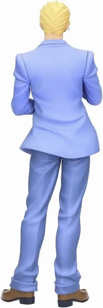 Коллекционная фигурка Banpresto Йошикаге Кира JoJo Bizarre Adventure 22 см ПВХ статуэтка персонажа из аниме Невероятные Приключения ДжоДжо Diamond Is Unbreakable детализированная модель для фанатов серии и ценителей японской анимации сувенирная продукция - изображение 5