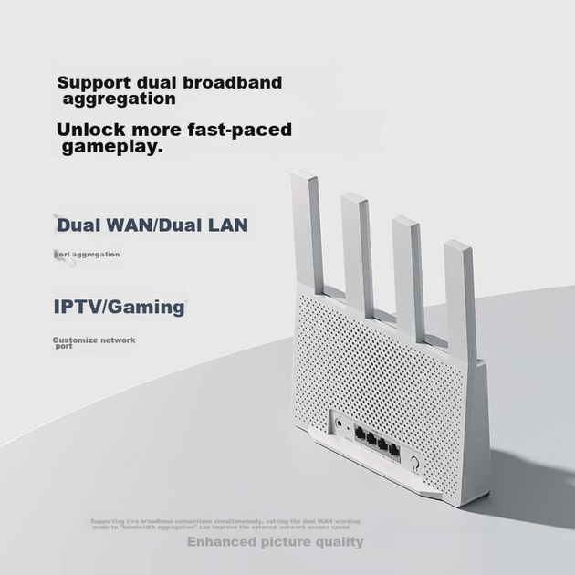 Маршрутизатор Xiaomi BE3600 WiFi7 3600Mbps Ethernet 1000Mbps - Фото 6 Маршрутизатор Xiaomi BE3600 WiFi7 3600Mbps Ethernet 1000Mbps - изображение 6