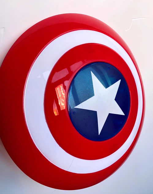 Дитячий іграшковий щит Капітана Америки. Captain America 32 см - Фото 4 Дитячий іграшковий щит Капітана Америки. Captain America 32 см - зображення 4