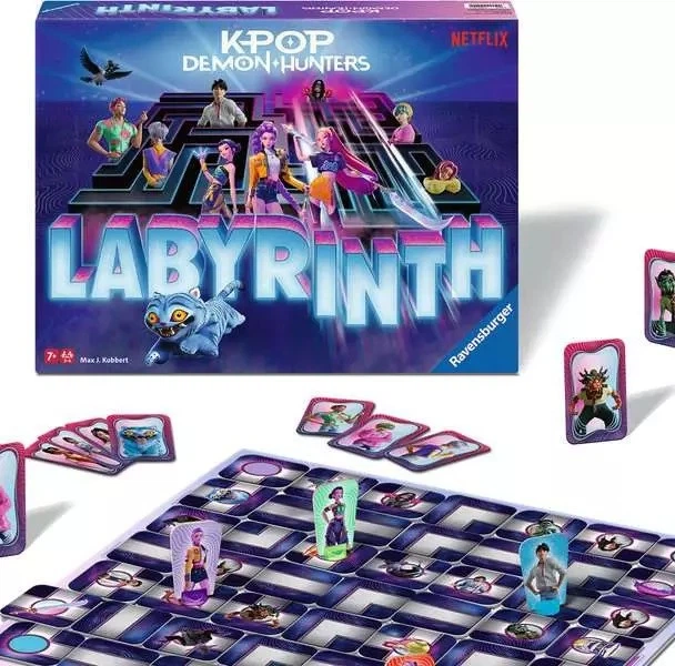 Gra planszowa Ravensburger Labyrinth Kpop Demon Hunters 02884 (4005555028840) - obraz 3