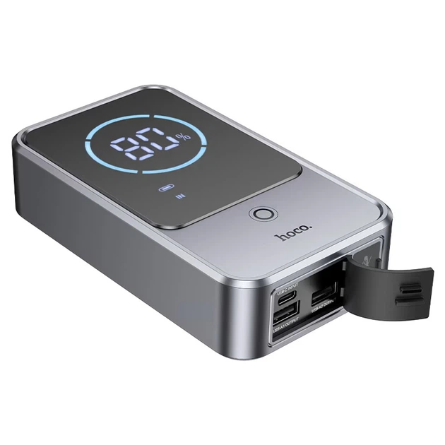 Автомобильное пусковое устройство Hoco QS7/Power Bank(10000mAh) Серый - Фото 6 Автомобильное пусковое устройство Hoco QS7/Power Bank(10000mAh) Серый - изображение 6