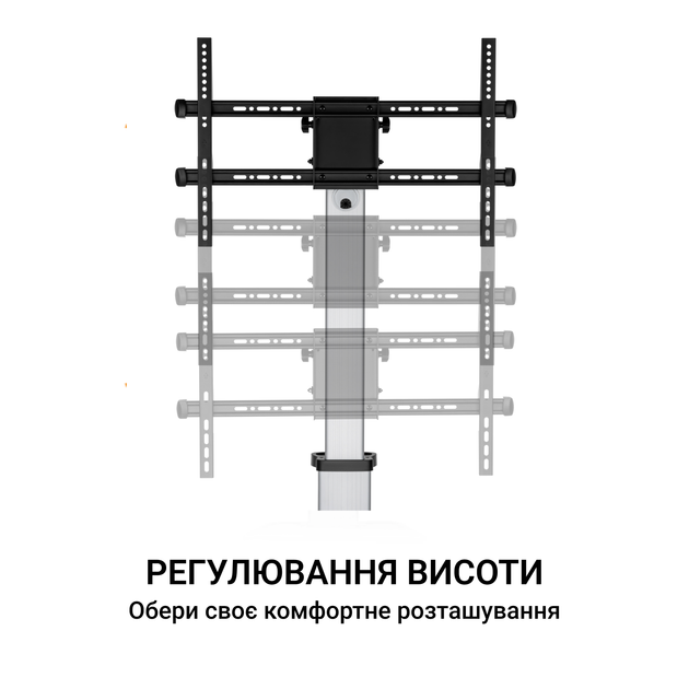 Підлогова підставка для телевізора OfficePro TVS455 - Фото 14 Підлогова підставка для телевізора OfficePro TVS455 - изображение 14