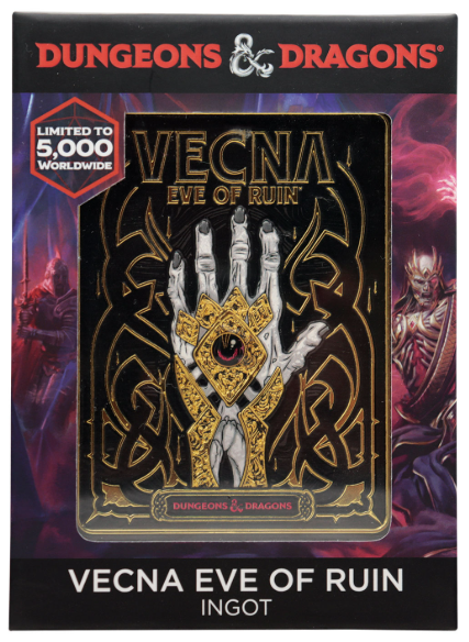 Figurka Fanattik Dungeons and Dragons Vecna Eve of Ruin Ingot (5060948293976) - obraz 3
