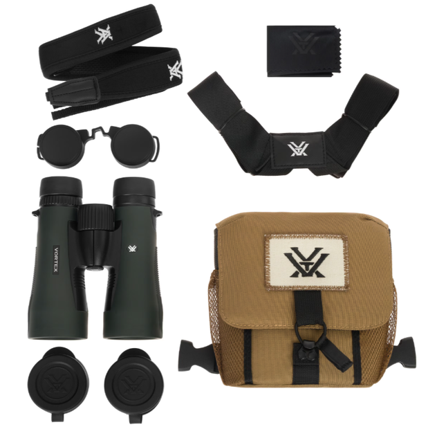 Бінокль Vortex Diamondback HD 12x50 Зелений ДБ-217 - зображення 2
