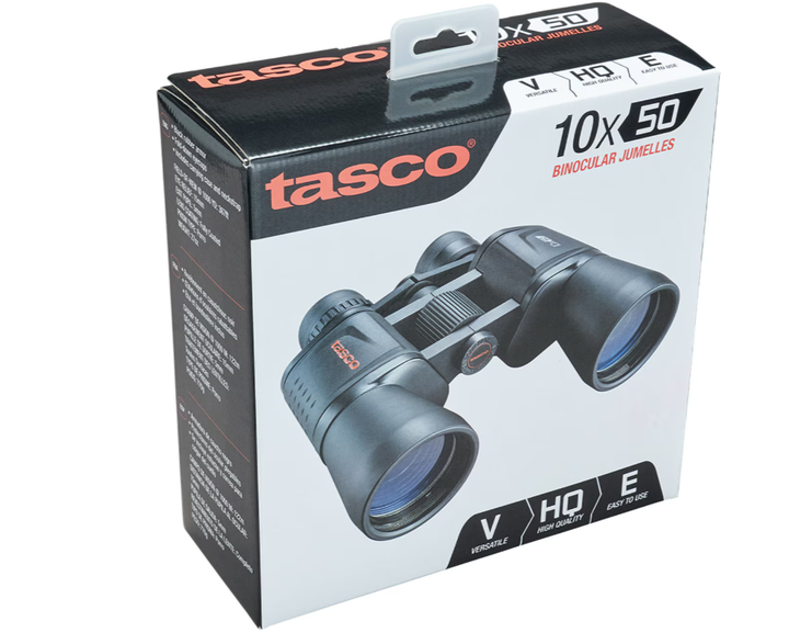 Бінокль Tasco Porro 10x50 Чорний 170150 - зображення 5