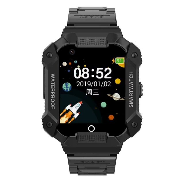 Детские смарт часы Lemfo CT13 с GPS трекером, 4G SIM картой, видеозвонками, камерой и кнопкой SOS Черный - Фото 3 Детские смарт часы Lemfo CT13 с GPS трекером, 4G SIM картой, видеозвонками, камерой и кнопкой SOS Черный - изображение 3