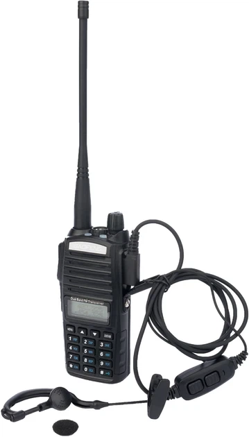 Рация Baofeng UV-82 + Гарнитура Baofeng c двойной кнопкой РТТ - Фото 9 Рация Baofeng UV-82 + Гарнитура Baofeng c двойной кнопкой РТТ - изображение 9
