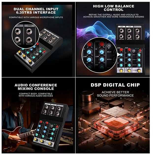 Микшерный пульт с Bluetooth DJACK Mini-Mixer - Фото 6 Микшерный пульт с Bluetooth DJACK Mini-Mixer - изображение 6